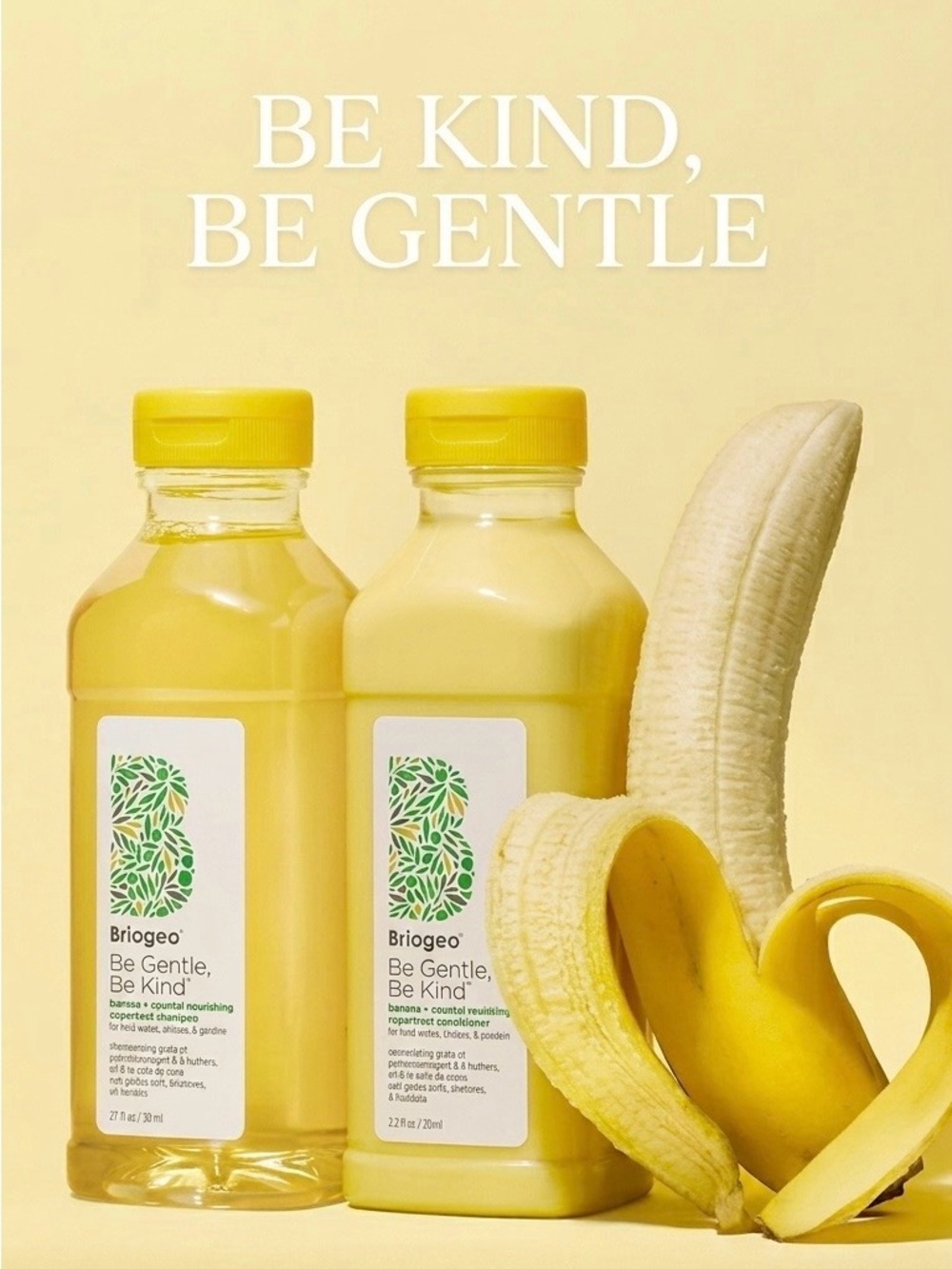 Briogeo Be Kind Be Gentle Banana Coconut Superfoods Hair Pack Duo NIB. - Picture 2 of 6